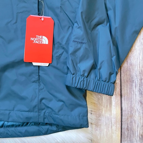 The North Face Men’s Resolve 2 Waterproof Jacket In Mallard Blue - Picture 3 of 9